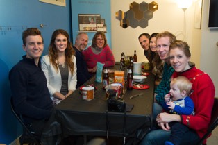 BrandHoot team with significant others