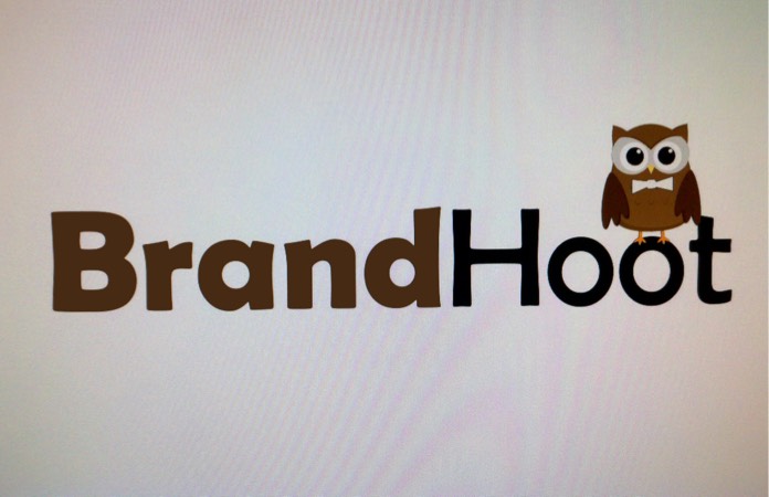 BrandHoot's first logo